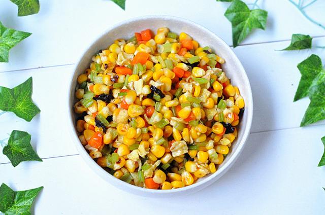 炒玉米粒图片 第1张