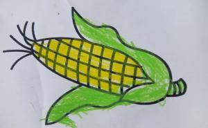 幼儿园玉米作品图片 第2张