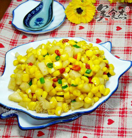 炒玉米图片 第2张