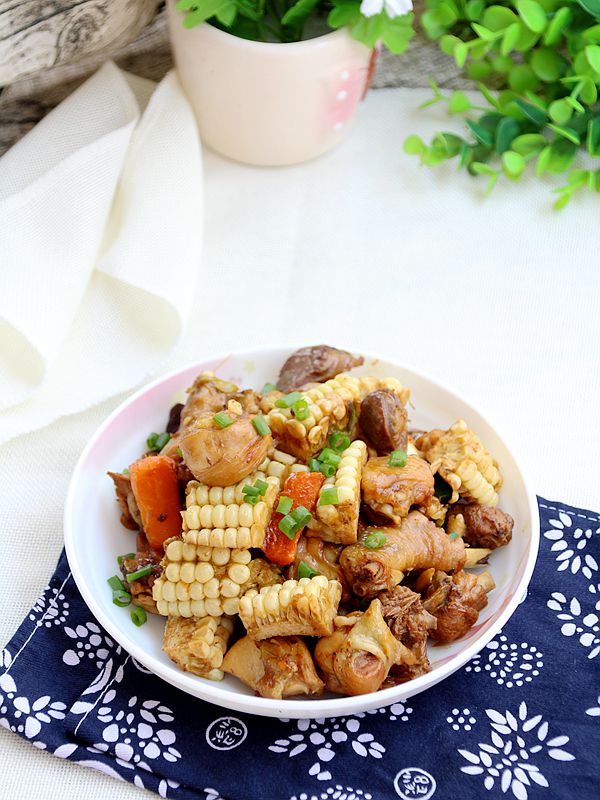 玉米块炒鸡图片 第2张