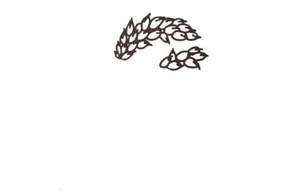 水稻简笔画图片 第2张