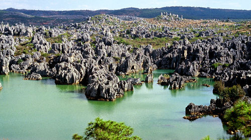 云南昆明石林风景图片 第8张