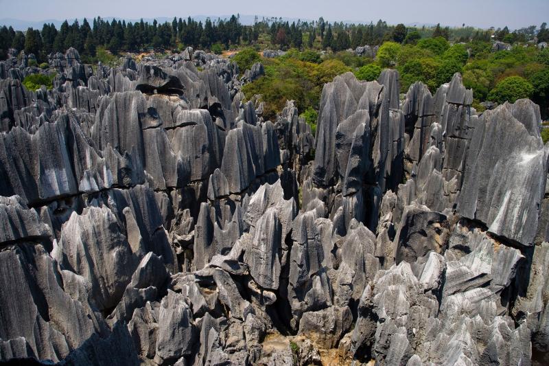 云南昆明石林风景图片 第9张