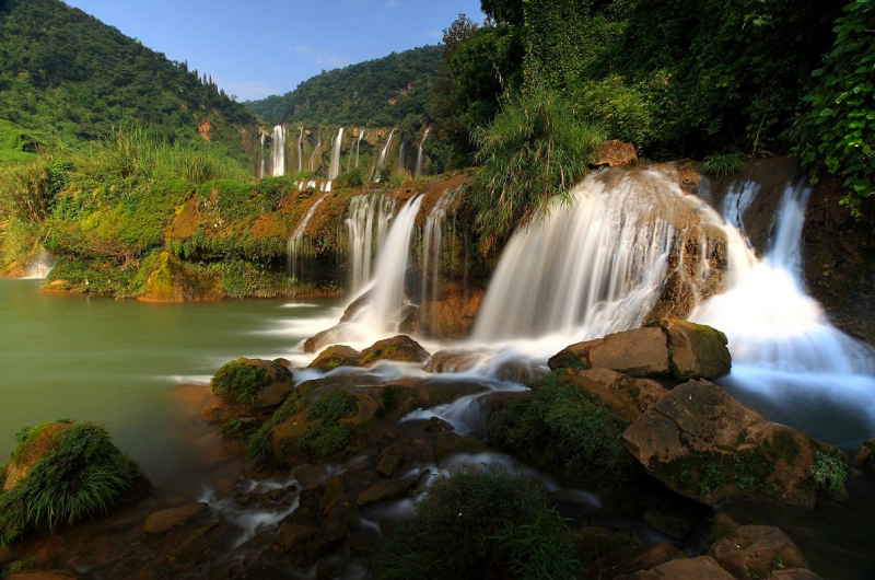 最美最霸气瀑布图片 第2张