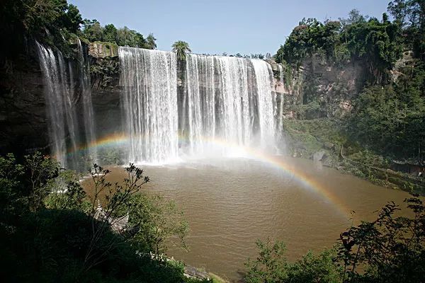 唯美瀑布高清图片 第5张