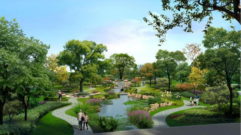 小区公园图片 第1张