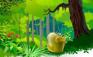 森林动漫背景图片