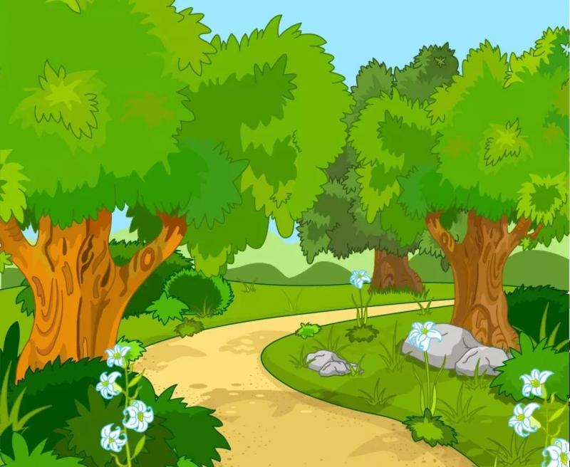 森林动漫背景图片 第4张