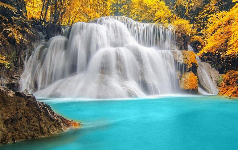 好看瀑布图片 第2张