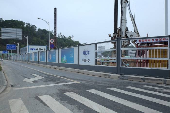 市政道路施工围挡图片 第1张