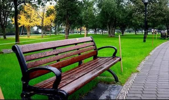 公园长椅唯美图片 第2张