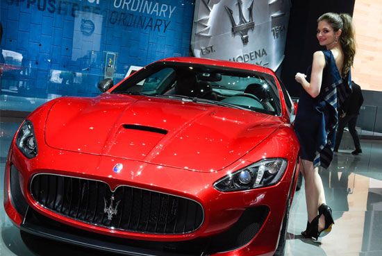 红色玛莎拉蒂跑车图片 第5张