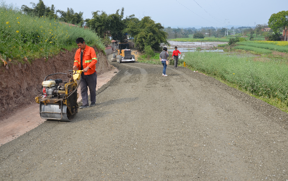 乡村道路施工图片 第5张