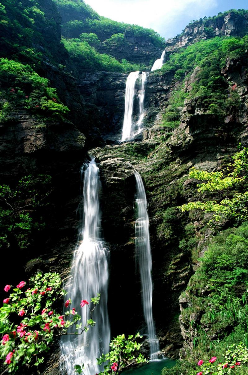江西庐山瀑布图片 第6张