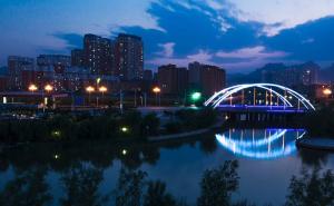 石家庄公园夜景图片 第3张