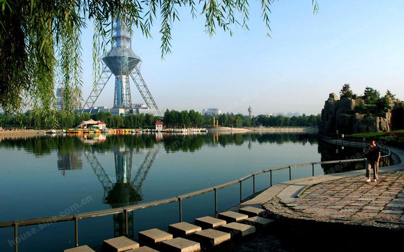 石家庄公园夜景图片 第7张