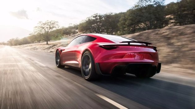 特斯拉跑车图片 第10张