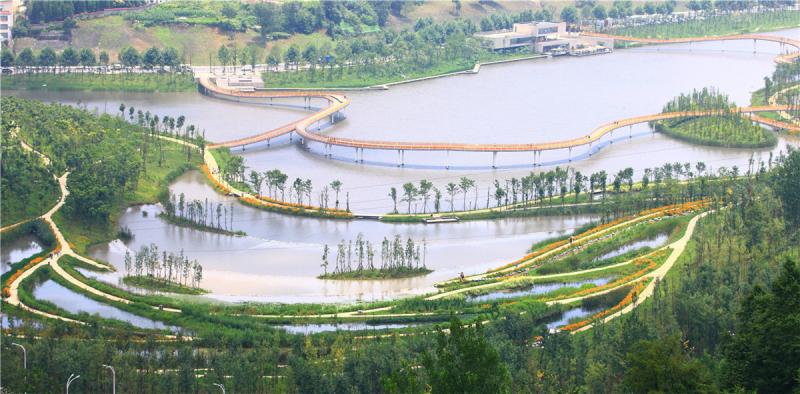 六盘水明湖湿地公园图片 第1张
