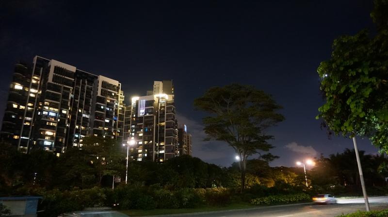 深圳湾公园夜景图片 第2张