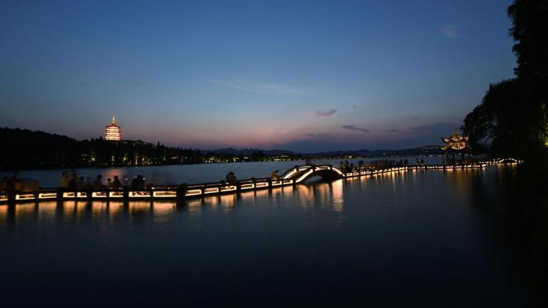 夜湖图片 第2张