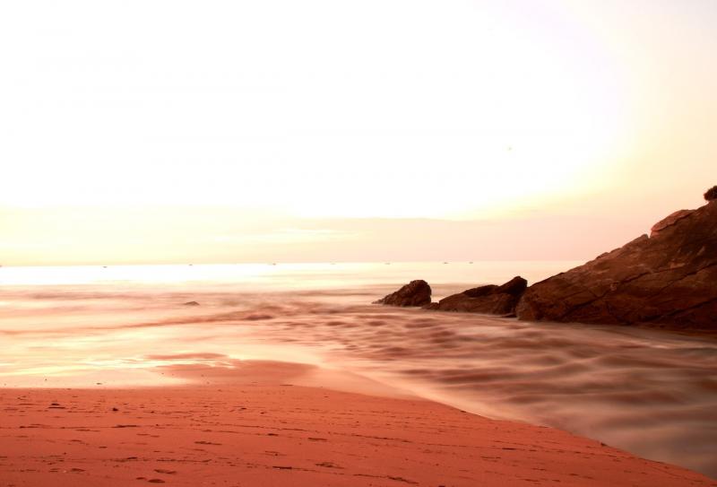 海岸日落图片 第8张