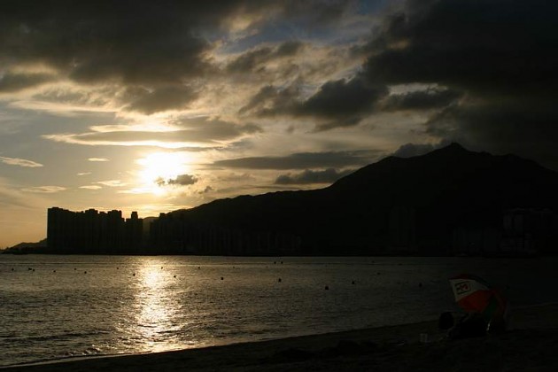 海岸日落图片 第9张