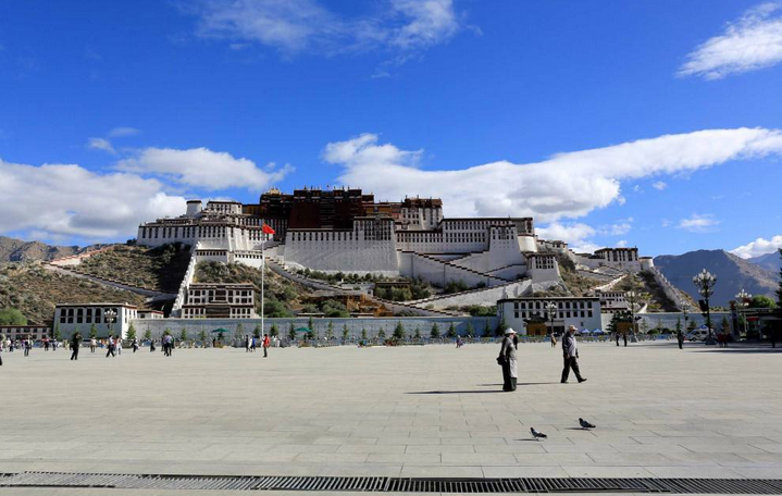 拉萨标志性建筑图片 第1张