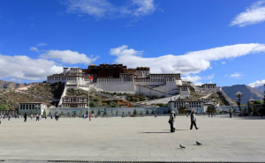 拉萨标志性建筑图片