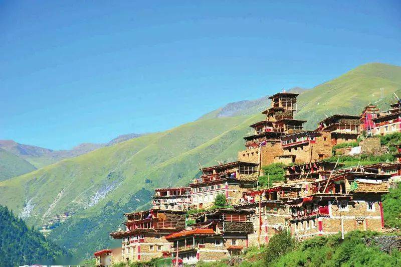 藏族建筑图片 第1张