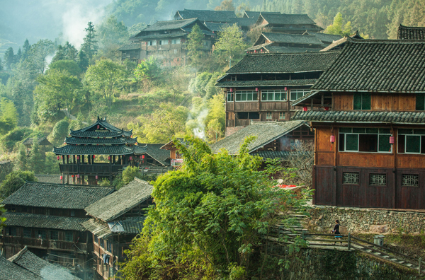侗族建筑图片 第10张