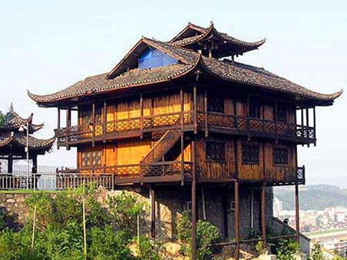 土家族建筑图片 第1张