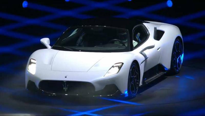 跑车玛莎拉蒂MC20图片 第8张