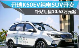 SUV开瑞K60EV图片 第2张