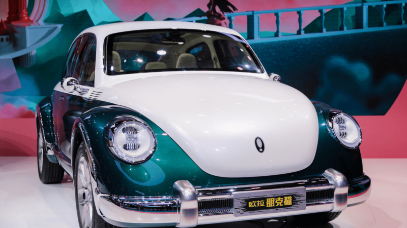 轿车欧拉朋克猫图片 第2张