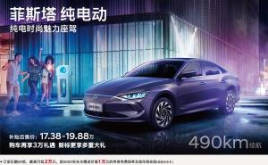 轿车菲斯塔 纯电动图片 第3张