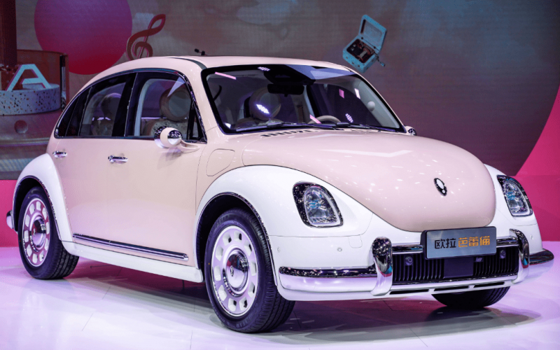 轿车欧拉芭蕾猫图片 第8张