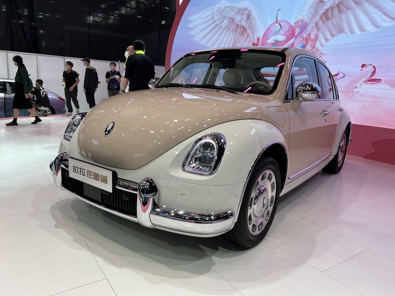 轿车欧拉芭蕾猫图片 第9张