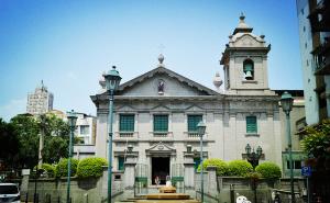 澳门圣安多尼堂区标志性建筑图片