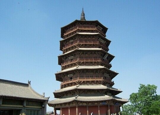 应县标志性建筑图片 第2张