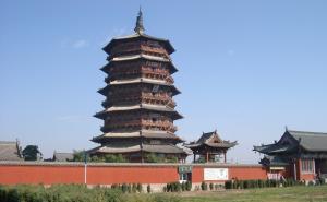 应县标志性建筑图片