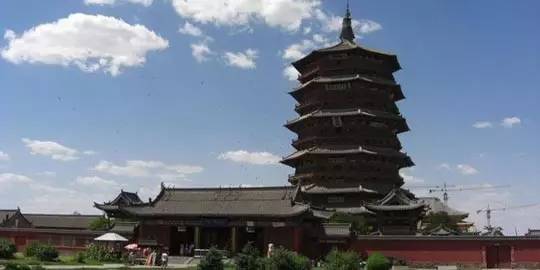 应县标志性建筑图片 第3张
